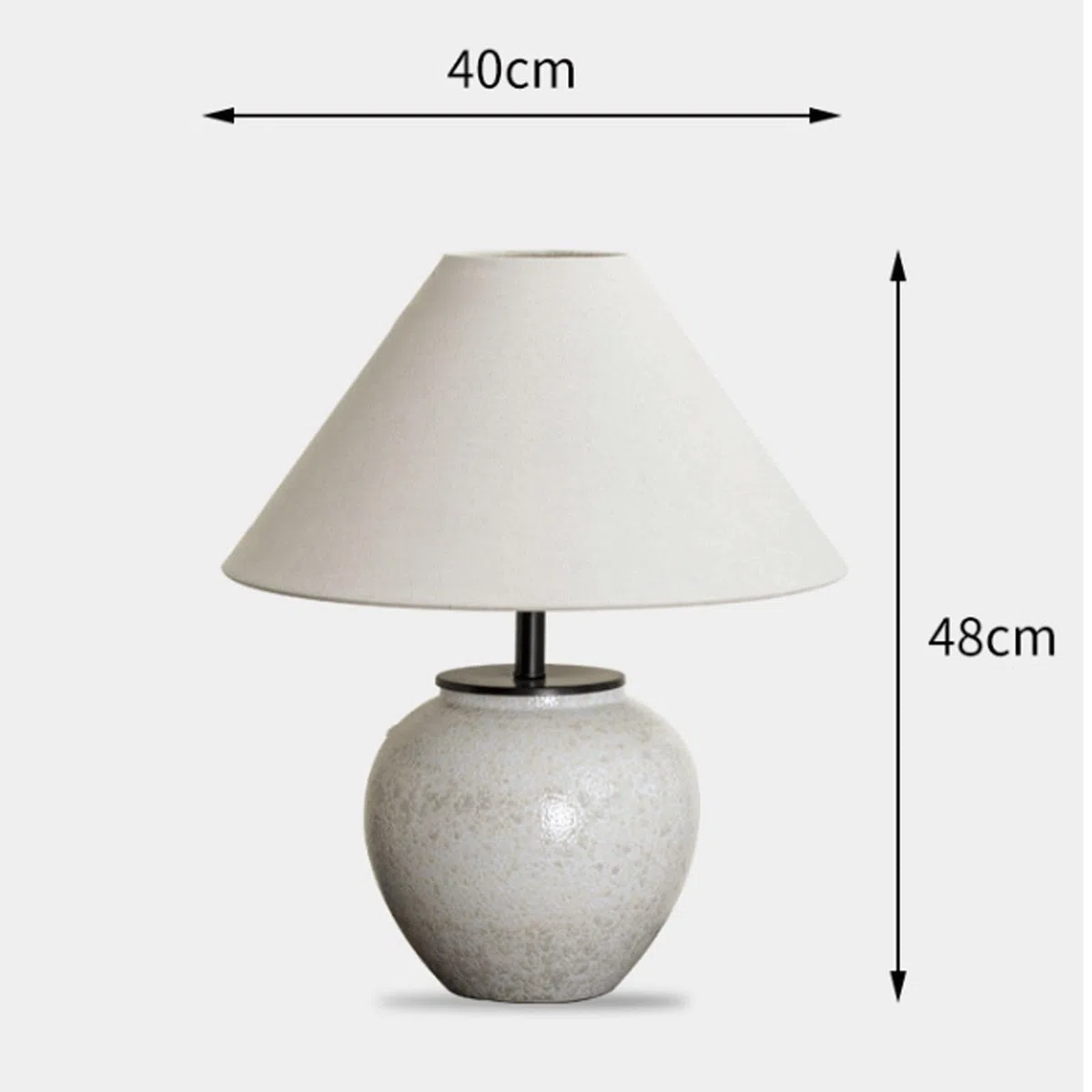Tischlampe, Retro-Tischlampe, Keramik, schlichtes Design, dekorative Atmosphäre, Schreibtischlampe für Schlafzimmer, Wohnzimmer, Nachttischlampe (grün)